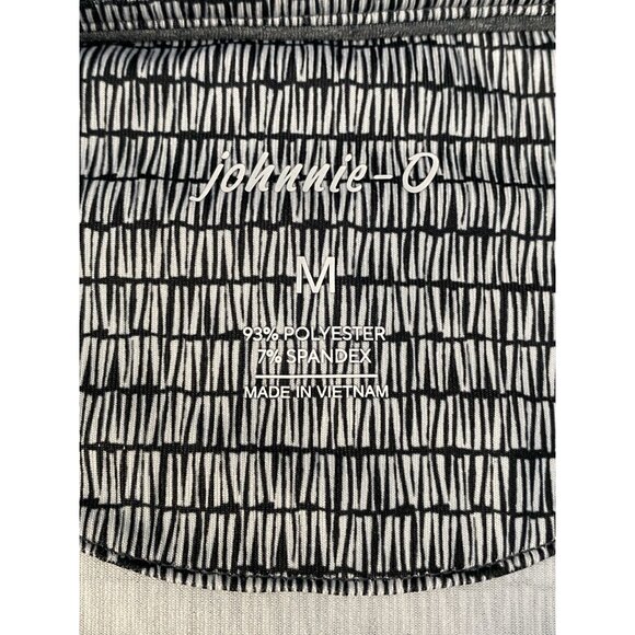 Johnnie O Millard Golf Polo Men’s Medium Heather Black Stretch Performance - Picture 9 of 16